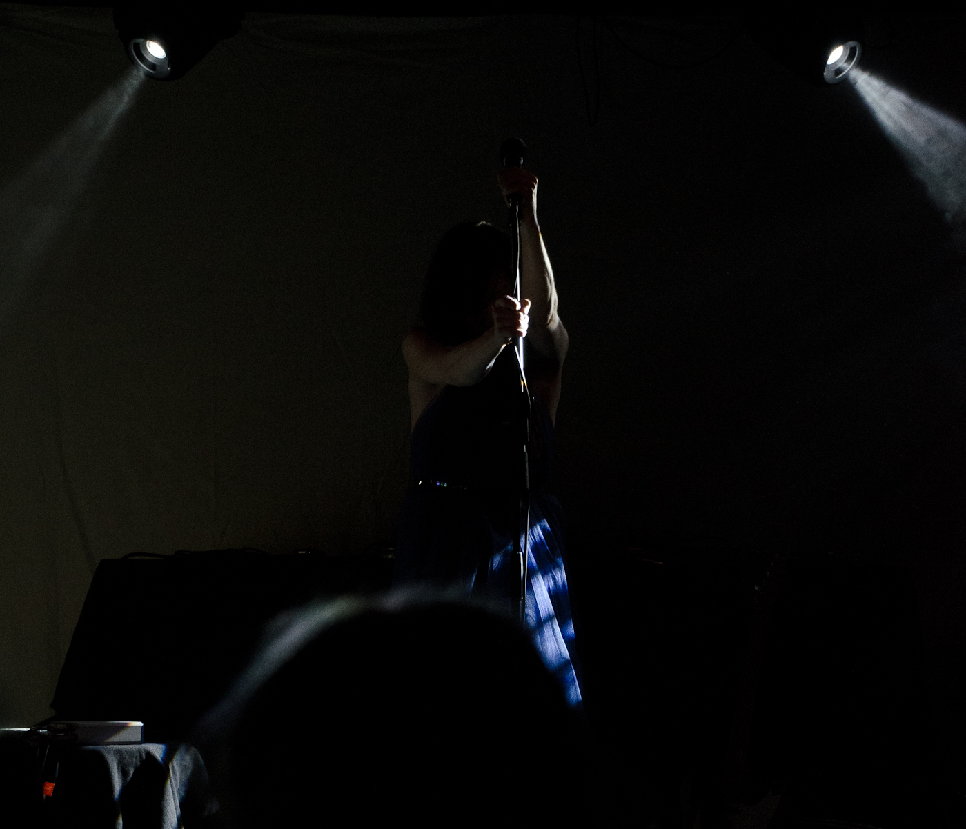 Sofia Härdig on stage Debaser, Malmö, Sweden 2011